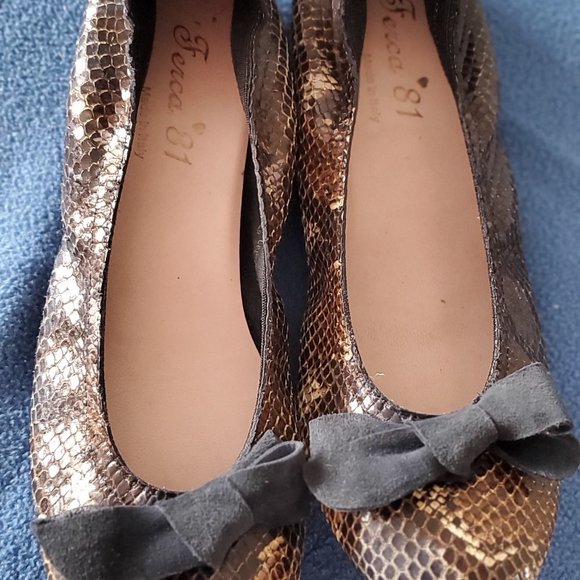 snake pattern shoe - Picture 4 of 5